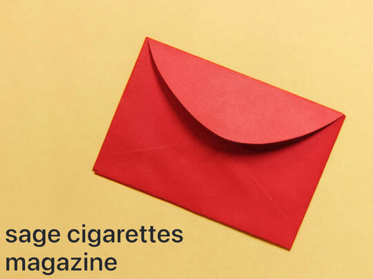A thumbnail with the Sage Cigarettes Magazine logo in the corner.